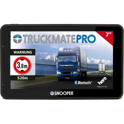 SnooperPRO S6900 LKW navigatore Fisso 17,8 cm (7") LCD Touchscreen 322 g Nero (1/4)