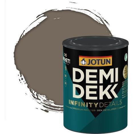 JOTUN - Peinture Bois, Lasure Opaque Satinée - RAL 7006 - Gris Beige - 0,75L (1/2)