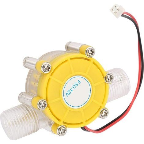 Générateur d'eau CC, Turbine Hydraulique Pompe à eau Micro Hydro-CC 12V Micro Hydraulique Générateur d'eau Générateur de Turbine à Eau (12V) (1/5)