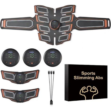 Filiyano-Appareil de stimulation des muscles abdominaux, machine d'exercice ABS pour la perte de poids et l'amincissement du corps, salle de sport à (1/5)