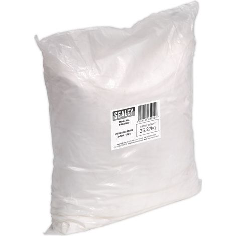 Sealey Blasting Soda Bag 25kg SBG25KG