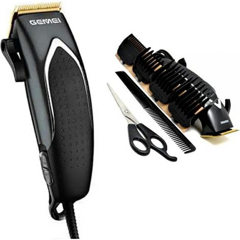 TRADE SHOP - Tagliacapelli Rasoio Elettrico Con Lama In Titanio Per Barba E Capelli Gm 809 - (1/2)