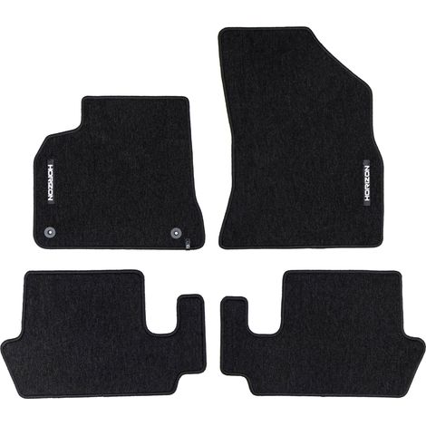 Tapis de Sol de Voiture pour Peugeot 3008 I 2009-2016 Velours Imperméable 4Pcs (1/5)