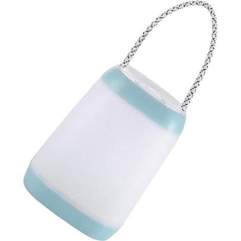 Veilleuse Portable Bleue pour Garçon et Filles sans Piles, Lampe de Chevet LED Douce et Modulable, Éclairage Nuit Silencieux Chambre Bébé, Lampe D’ambiance Compacte pour Lecture (1/5)