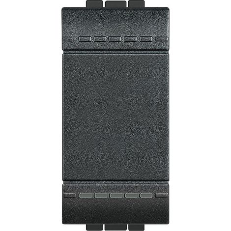 L4004N Inverseur 1P Illuminable 16 Ax 250 Vac Anthracite Livinglight (1/4)