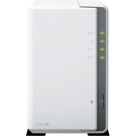 Serveur NAS Synology DiskStation DS223J Blanc (1/5)