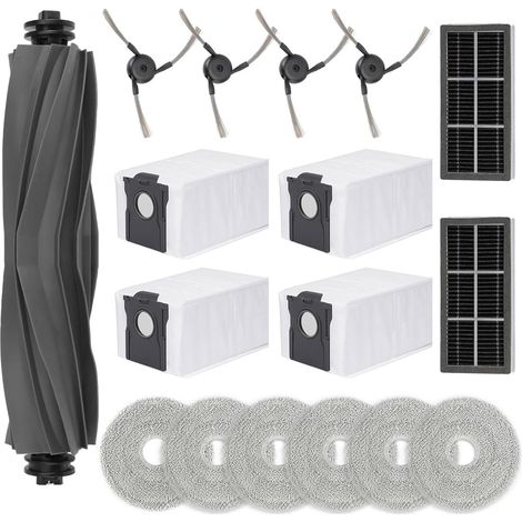 Juego de 17 accesorios para robot aspirador Dreame X40 Ultra: cepillos laterales, filtros, mopa y bolsa para el polvo. (1/5)