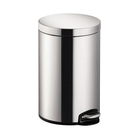 helit Tretabfalleimer Design Classic H2403500 12l Edelstahl (1/3)