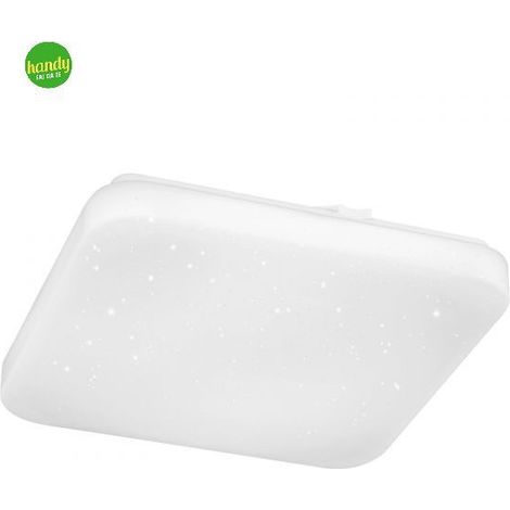 Plafoniera LED Eglo Pogliola 28 x 28 cm CCT cielo stellato
