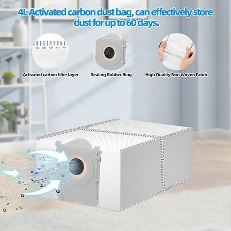 1 set of colors: see photo. Material: plastic. Compatible with ECOVACS DEEBOT X9 PRO OMN. (1/5)
