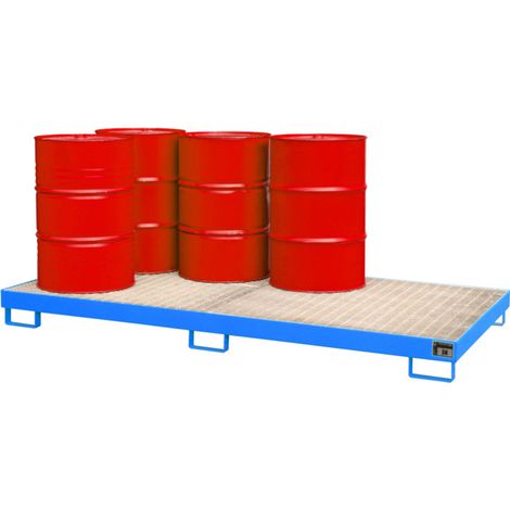 eurokraft pro, Cuve de rétention en acier, capacité de