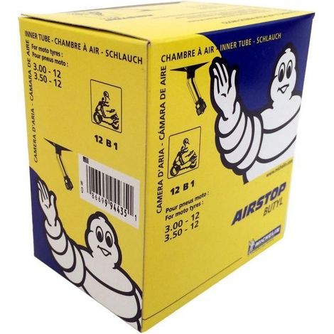 TUBE MICHELIN CH. 12 B 1 VALVE 741 3.00-12,3.50-12