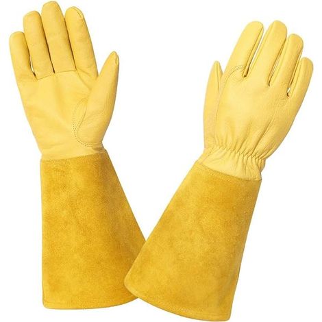 Filiyano-Gants de jardin (1 pièce) pour la taille des rosiers et des épines, résistants aux coupures et aux épines. (1/5)