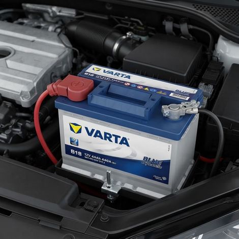Batteria "Varta blue" ad alta resistenza alla collisione per auto -C22 (1/5)