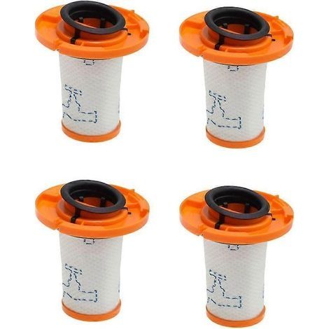 Lot de 4 filtres lavables de rechange ZR009014 pour aspirateur sans fil Rowenta X-Force Flex 12.60, 13.60, 14.80 et 16.60 (1/5)