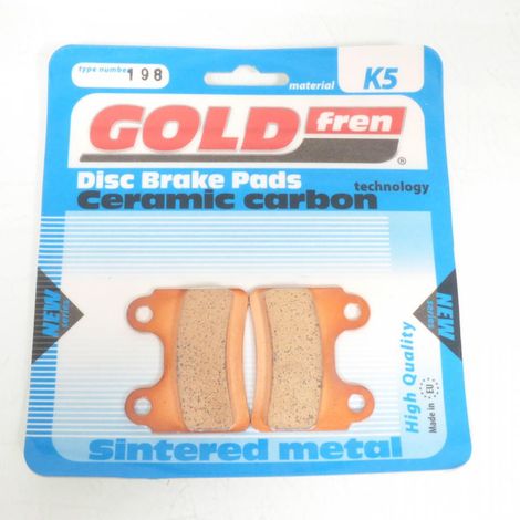 Bremsbelag Gold Fren für Motorrad Beta 80 Rev 2008 vorne links (1/3)