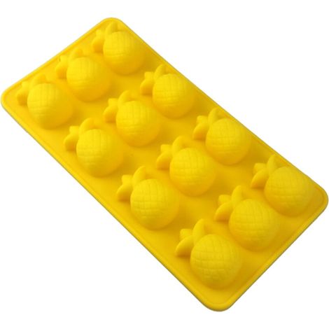 Moule à bonbons ananas en silicone alimentaire, 21 x 11 cm (2 pièces par paquet)