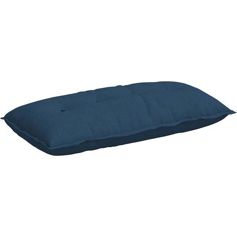 Coussin de Dos Bleu 100 x 19 x 50 cm tissu vidaXL (1/5)