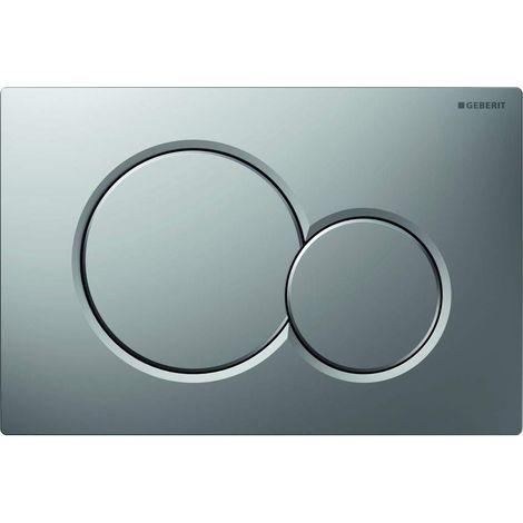 Pour plaque de déclenchement Geberit Sigma 01 - chrome mat (1/4)
