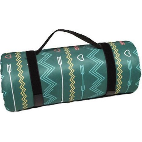 Couverture de pique-nique imperméable et anti-sable, grand tapis de pique-nique d'extérieur, lavable et pliable, idéale pour la plage et les voyages, 150 x 100 cm (1/5)