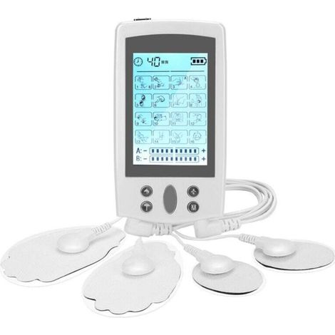 Appareil de physiothérapie TENS multifonction - Stimulateur musculaire anti-douleur - Massage par impulsions (1/4)