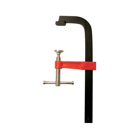 Strettoia per falegnami carpentieri ad F in acciaio BRIXO - 1000x40x7 mm.