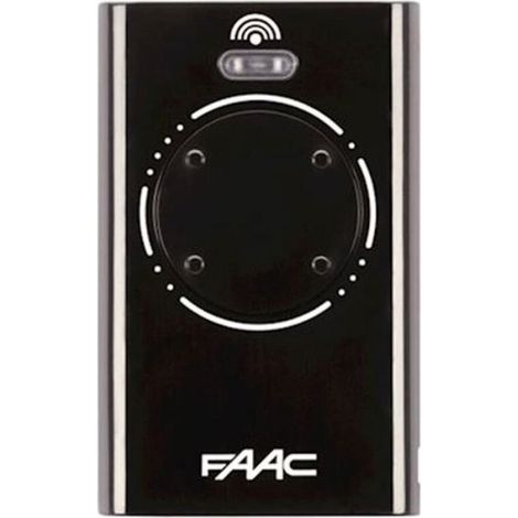 Télécommande FAAC XT4 868 SLH noir Pack de 1 - noir (1/5)