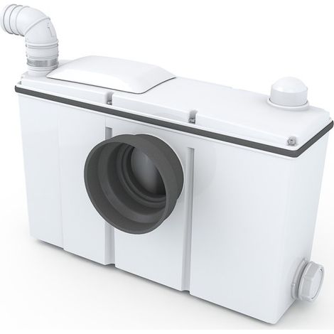 Broyeur adaptable Waterwall Design enduit blanc avec bâti-support Grohe - WATERMATIC FRWAD41A5526 (1/2)