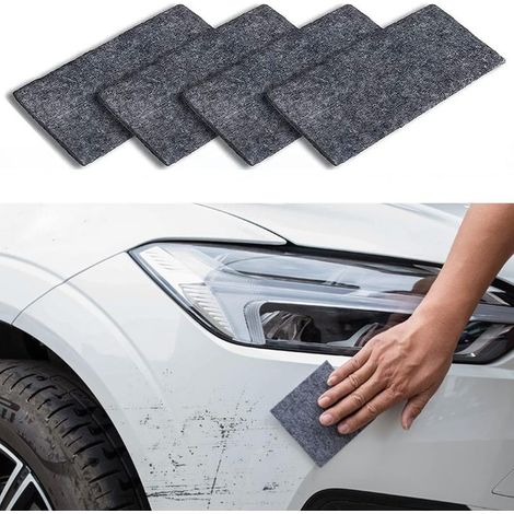 Chiffon, microfibre et lingette, Nano Sparkle Cloth Voiture,efface rayure voiture,polish voiture rayure,Chiffon Multifonction pour Polissage de Surface, Efface Rayures Chiffon Voiture, Chiffon Nano Sp (1/5)