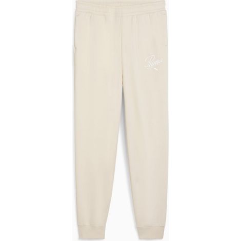 Mädchen-Jogginghose Puma ESS Script FL beige 68872987 Größe 140 (1/2)