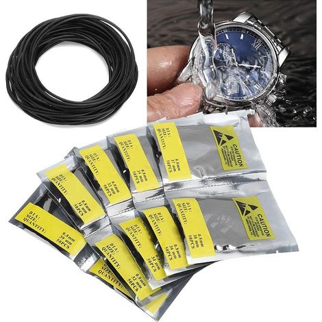 Joint Torique de Montre Mm, Joint de Montre Mélèze, Joint de Montre 30 Mm, Kit de Joints Toriques en Caoutchouc 32 42 Mm 500 Pièces Sac Joint Torique Joint en Caoutchouc Montre (1/5)