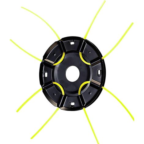 Cabezal de corte de césped – Cabezal de repuesto para desbrozadora  Kit adaptador universal para cortacésped  12×12cm (1/5)