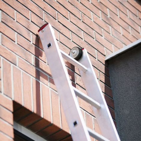 Matisère – Roulette de façade pour échelle – Adaptable à échelles jusqu'à 25mm – Montage facile – Vendue par paire – 3004