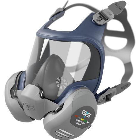 GVS Elipse Maschera Pieno Facciale ABEK1P3, Unica Taglia, Con Filtri di Ricambio ABEK1P3 Inclusi