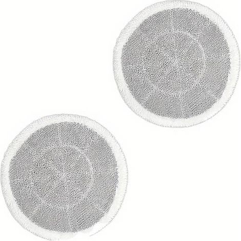 Lot de 2 lingettes de rechange améliorées pour balai vapeur Shark S7000AMZ, S7001, S7001TGT, S7005, S7201, S7020 et S7000C.