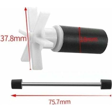 pair Turbine De Filtre Submersible En Acier Inoxydable Rotor De Rechange Pour Spa (1/4)