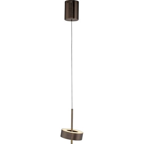 Lampe suspendue Q-Rotate marron moderne - 2247-34 (1/5)