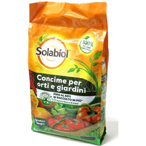 CONCIME BIO PER ORTI E GIARDINI UNIVERSALE 5KG