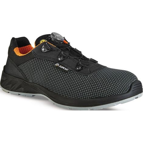 [NEUWERTIG] B-Ware AIMONT Halbschuh Sicherheitsschuh Diamont S3 SRC ESD schwarz Größe 44 Putek (1/2)