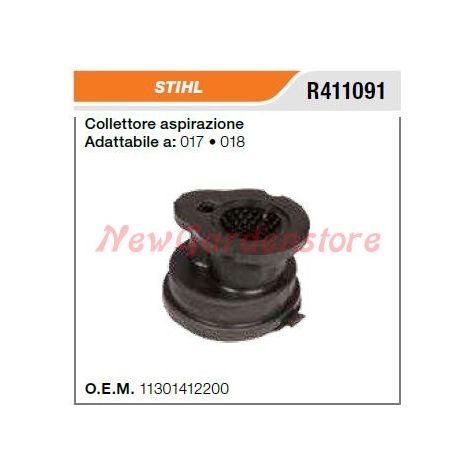 Collettore aspirazione STIHL motosega 017 018 R411091