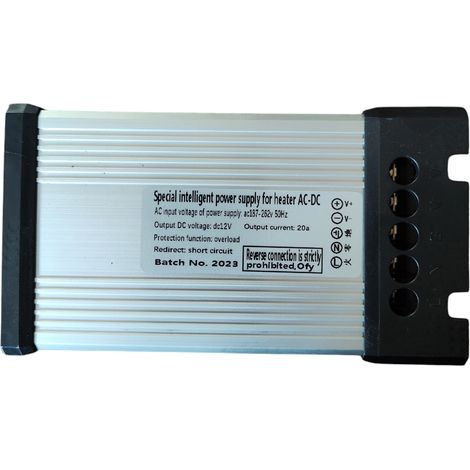 Alimentazione da 230 V a 12 V per riscaldatori cinesi tipo webasto 2-5-8 KW greg-CAR (1/5)