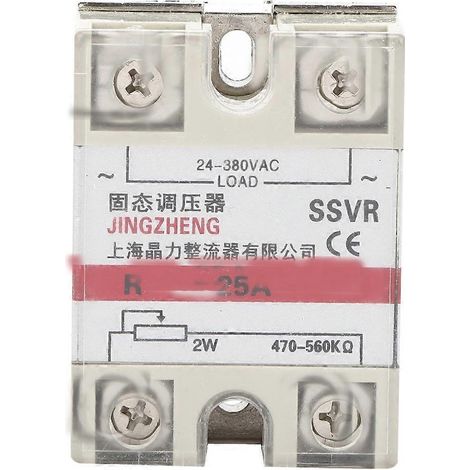 Halbleiter-Spannungsregler, einphasiges Relaismodul, Niederfrequenz, SSVR-25A VA, 24–380 V AC