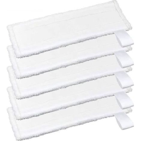 Cuffie in microfibra lavabili – 5 pezzi per pulitori a vapore SC2, SC3, SC4, SC5 – Compatibili con Easy Fix