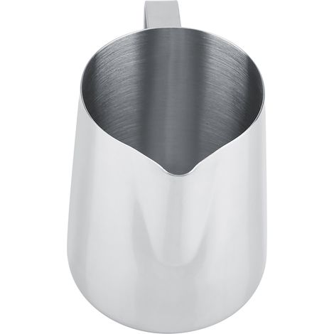 Tasse à mousser le lait en acier inoxydable, pichet à café, carafe pour latte art (600 ml) (1/5)