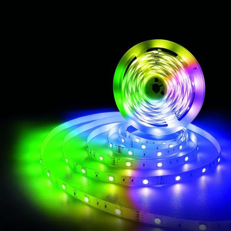 MegaLight LED Stripe 5m Tuya Smart 24W, dimmbar, RGB LED-Stripe (1/3)