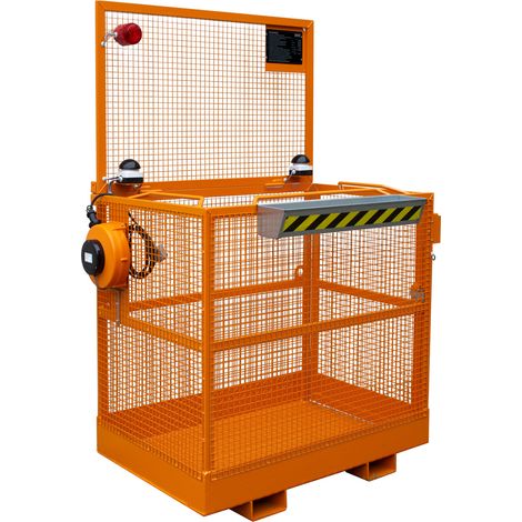 Bauer Arbeitsbühne MB-ST/T, lackiert, Gelborange
