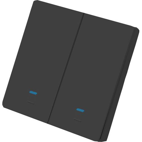 Wi-Fi Smart-Lichtschalter mit Druckknopf, Sprachsteuerung, Fernbedienung und Touch-Steuerung kompatibel (1/5)