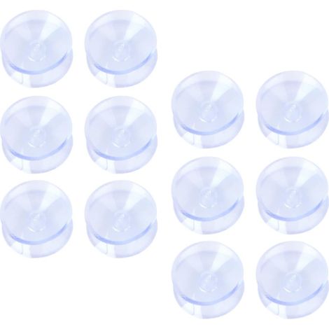 Ventouses double face Healeved avec protections en plastique pour verre, 50 pièces, antidérapantes (1/5)