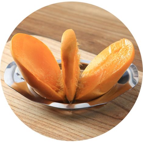 trancheuse à mangue en acier inoxydable (1/5)