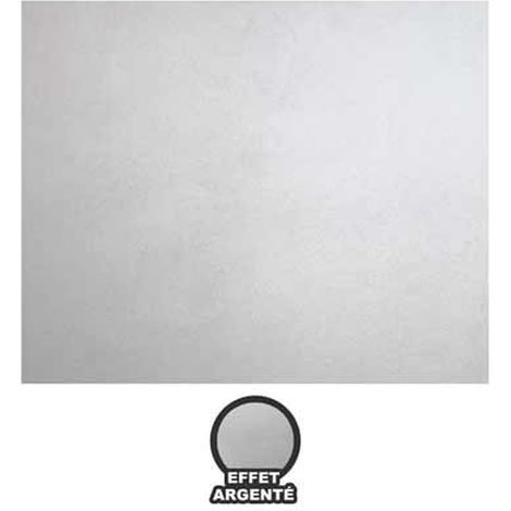 Adhésif décoratif aspect argenté (1/2)